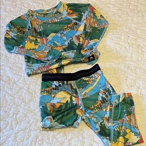 Burton Colorful Graphic matching set